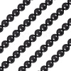 1 Strand Natural Shungite Beads Strands G-TA0003-34B-2