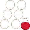 Round/Circular Ring Iron Purse Handles FIND-CA0001-12G-1