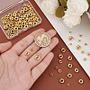   120Pcs 4 Styles Brass Spacer Beads KK-PH0006-63-3