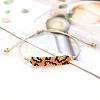 Friendship Leopard Print Loom Pattern Miyuki Seed Beads Bracelets for Women BJEW-C011-42A-3