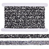 1 Roll Resin Rhinestone with Plastic Imitation Pearl Beaded Trim DIY-BC0015-57C-1