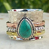 Alloy and Resin Finger Rings FS-WGDE678-02-1