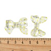 Transparent Printed Acrylic Beads OACR-H124-01C-3