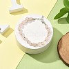 Natural Rose Quartz Beads Bracelets for Women BJEW-H623-02S-03-1