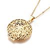 304 Stainless Steel Locket Pendant Necklaces NJEW-P169-01-2