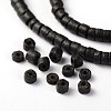 Natural Coconut Column Bead Strands COCB-O001-06-3