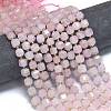 Natural Rose Quartz Beads Strands G-K389-A03-01-2