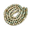 Opaque Baking Paint Glass Beads Strands GLAA-Q110-03A-06-2