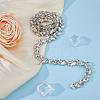 Glass Rhinestone Handmade Beaded Chains FIND-WH0161-66A-5