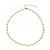 Brass Enamel Pendant Necklaces NJEW-JN03111-02-1