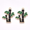 Alloy Enamel Pendants ENAM-N056-433-1