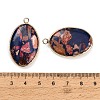 Dyed Synthetic Imperial Jasper Pendants GG-CBAA20A-04G-07-3