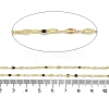 Rack Plating Brass Dapped Chains AJEW-Q153-03G-04-2