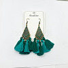 Tassel Earrings Ethnic Style Fringe Ear Drops Women's Ear Hooks PF3468-2-1