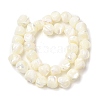Natural Trochid Shell/Trochus Shell Beads Strands SHEL-F007-01-2