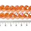 Transparent Glass Beads EGLA-A035-T10mm-B05-4