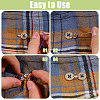 Zinc Alloy Snap Lock Clasps FIND-WH0149-96KCG-4