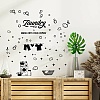 PVC Wall Stickers Set DIY-WH0268-024-7