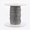 Tarnish Resistant 304 Stainless Steel Cable Chains CHS-E004-01P-3