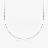 925 Sterling Silver Link Chain Necklaces EJ2248-6-1