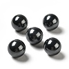 Natural Black Stone Beads G-A206-02-01-1