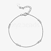 925 Sterling Silver Chain Bracelets UD3650-2-1