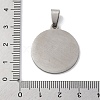 201 Stainless Steel Pendants with Enamel STAS-Q342-19P-3