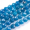 Natural Agate Beads Strands G-P365-05-4mm-1