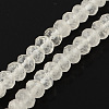 Natural Quartz Crystal Beads Strands X-G-R186-14-1