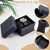 Cardboard Jewelry Watch Storage Gift Box LS-CON-WH0092-67B-4