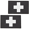 Reflective First Aid Cross Patches PATC-WH0006-26A-1