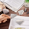 Glitter Imitation Leather Book Corner Protectors AJEW-TAC0038-03A-5