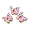 Alloy Enamel Pendants FIND-G078-35G-01-1