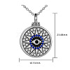 Stainless Steel Pendant Necklace PW-WG7765E-01-3