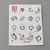 Cool Sexy Body Art Removable Temporary Tattoos Paper Stickers DIY-WH0387-60F-1