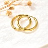 304 Stainless Steel Hoop Earrings for Women EJEW-M068-15C-G-2