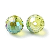 AB Color Plated Glass Beads EGLA-P059-02B-AB26-2