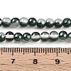 Baking Paint Transparent Glass Beads Strands DGLA-N011-4mm-07-4