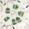 6Pcs Frog DIY Diamond Painting Keychain Kit PW-WG54163-01-4