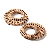 Handmade Reed Cane/Rattan Woven Linking Rings WOVE-PH0001-12-2