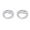 201 Stainless Steel Charms STAS-T044-279P-3