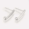 Non-Tarnish 304 Stainless Steel Stud Earring Findings STAS-K182-23P-1