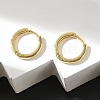 Brass Huggie Hoop Earrings EJEW-F245-06G-3