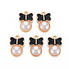 Alloy Enamel Charms ENAM-S121-058B-NR-3