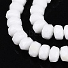 Opaque Glass Beads Strands GLAA-Q114-01A-B01-3