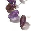 Natural Amethyst Beads Strands G-P561-A02-01-3