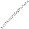 304 Stainless Steel Rhombus & Coffee Bean Link Chains CHS-F017-03P-3