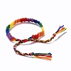 Rainbow Pride Bracelet BJEW-F419-10-3