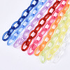 Handmade Transparent ABS Plastic Cable Chains X-KY-S166-001-1
