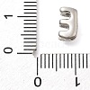 304 Stainless Steel Slide Charms STAS-B075-37P-E-3